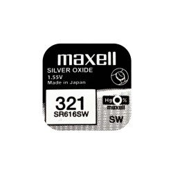 1 Pila Maxell 321 SR616SW